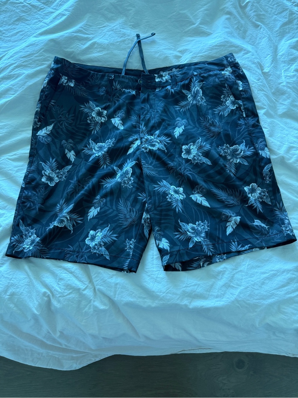 Tommy Bahama Navy Floral Board Shorts